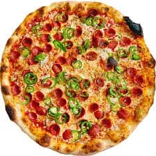 Spicy Pepperoni Pizza with Hot Honey | Pizza Tascio