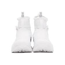 11 by Boris Bidjan Saberi White Salomon Edition Bamba 3 High Sneakers 11 by Boris Bidjan Saberi
