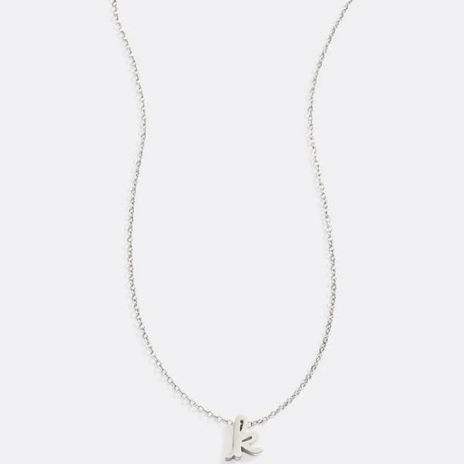 Mint & Lily Tiny Script Initial Necklace