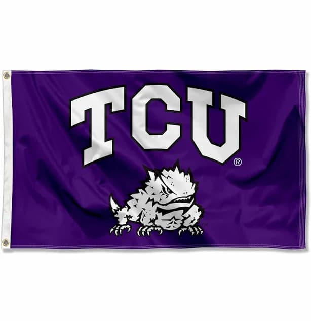 College Flags and Banners Co. Texas Christian University Horned Frogs Flag
