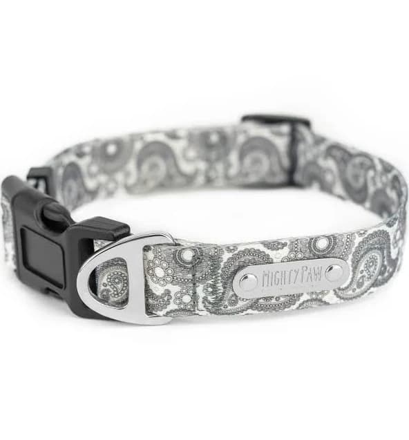 Mighty Paw Designer Paisley Dog Collar