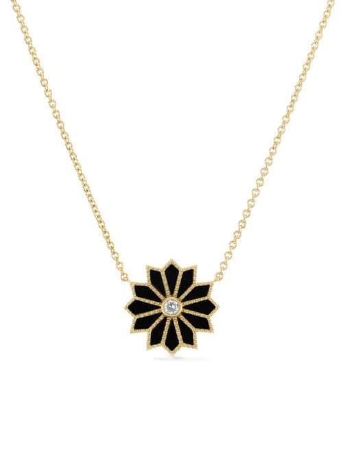 Orly Marcel Mini Sacred Flower Pendant Necklace