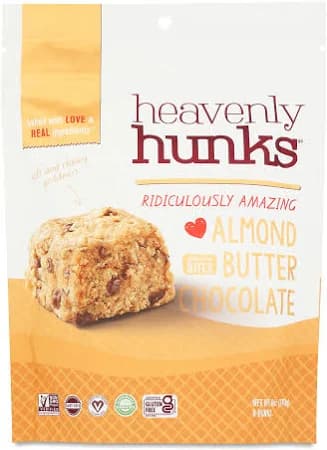 Heavenly Hunks Gluten-Free Bites Almond Butter Chocolate 6 oz