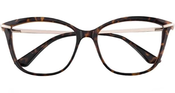 Cat Eye Black Blue Light Glasses - FP2299 Denise