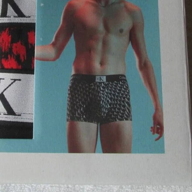 Calvin Klein Men's 1996 Cotton Stretch Trunk Underwear 3-Pack