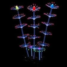 Amazon.com: Uniclife Strip Coral Plant Ornament Glowing Effect Silicone Artificial Decoration for Fish Tank, Aquarium Landscape - Pink : Pet Supplies