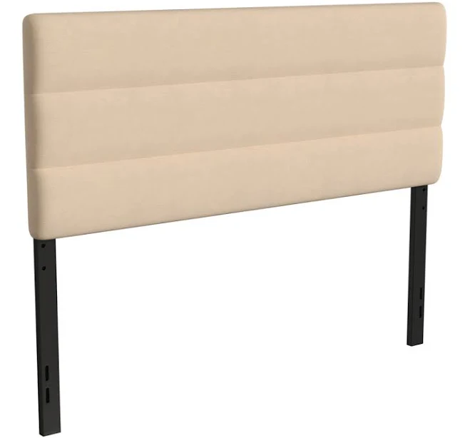 Latitude Run Channel Stitched Upholstered Headboard
