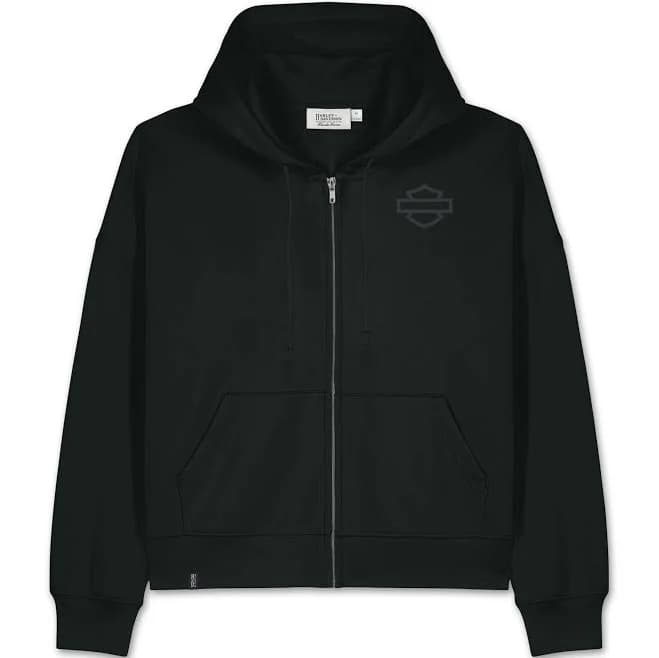 Harley-Davidson Women's Shed Font Full Zip Hoodie