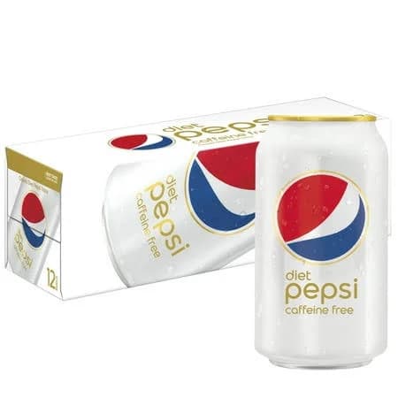Pepsi Cola Caffeine Free Diet Soda