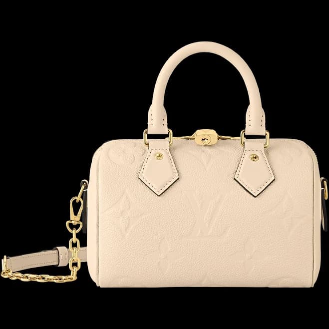 Louis Vuitton Speedy Bandoulière 20 Monogram Empreinte Leather