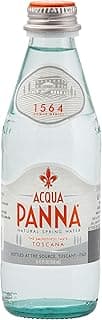 Acqua Panna Still Natural Spring Water in a Glass Bottle of 250ml/8.45 Fl.oz -Case of 24