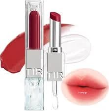 TIRTIR Melting Glow Dual Lip 03 Rich Apple Balm 1.5g+PLUMPER 1.5g From Japan