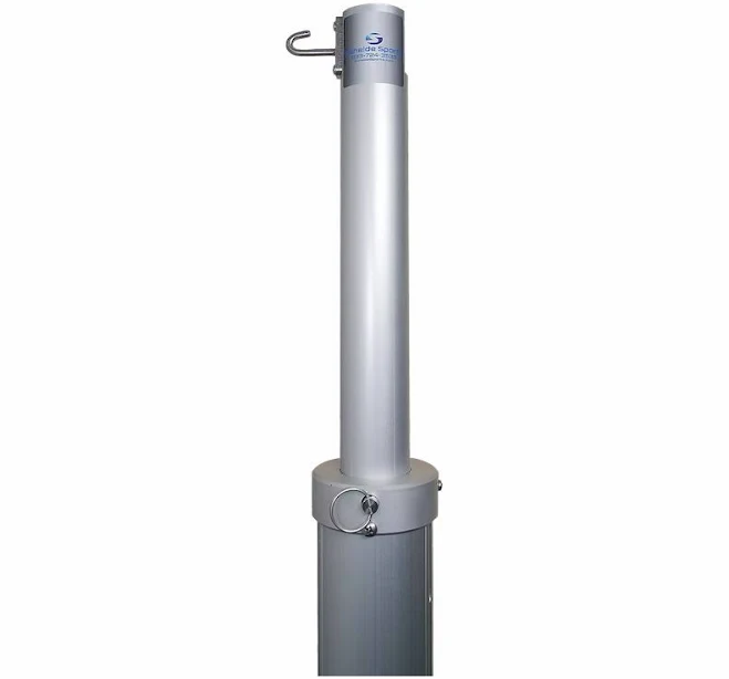 PRO T4 Volleyball Post System - Light Blue