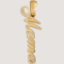 Dear Kaia Vertical Nameplate Pendant