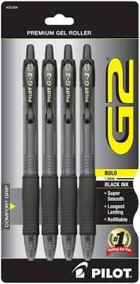 Pilot G-2 Retractable Gel Pens