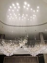 Creative LED Chandelier Large Nordic Raindrop Pendant Light For Living Room, Stairs, Hotel Ceiling Lamp From Homepro18, $79.19 | DHgate.Com