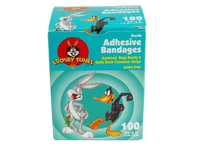 Looney Tunes Bandages 100 per Pack
