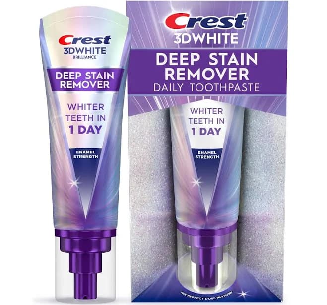 Crest 3D White Deep Stain Remover Toothpaste