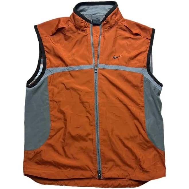 Nike Orange Polyester Reflective Vest M International