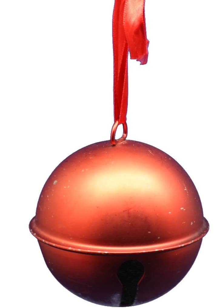 Country Christmas Loft Red Bell Ornament