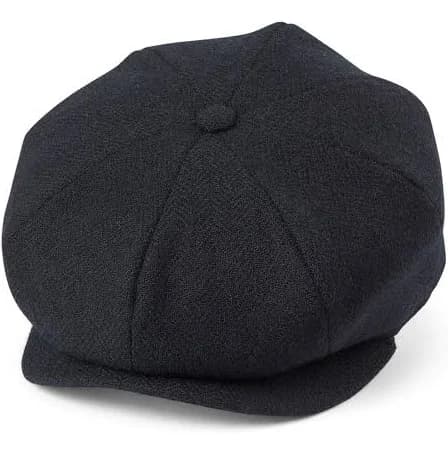 Tremelo Men's Wool Bakerboy Cap