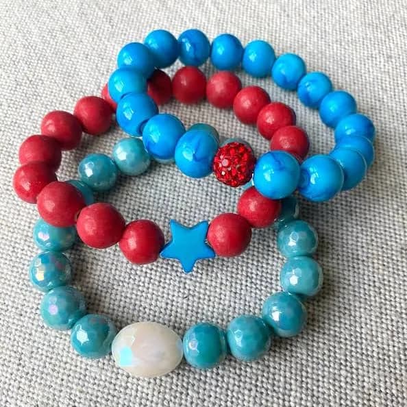Elastic Bead Bracelet
