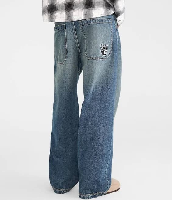 Aeropostale Men's Super Baggy Cotton Jeans