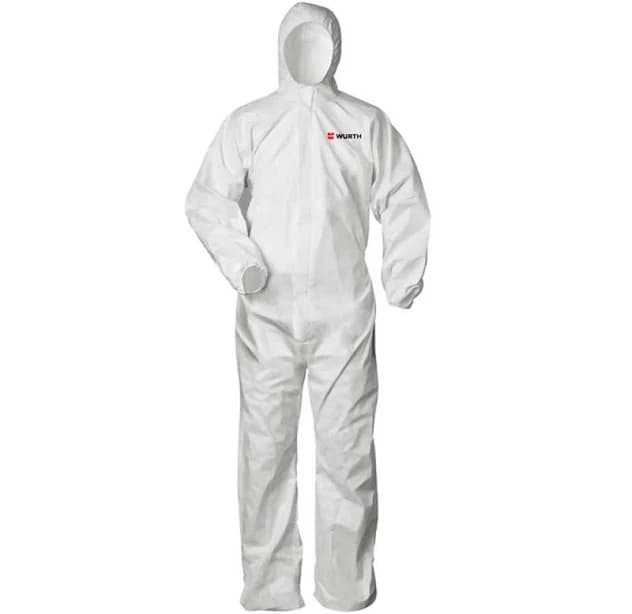 Wurth Disposable Coveralls with Hood