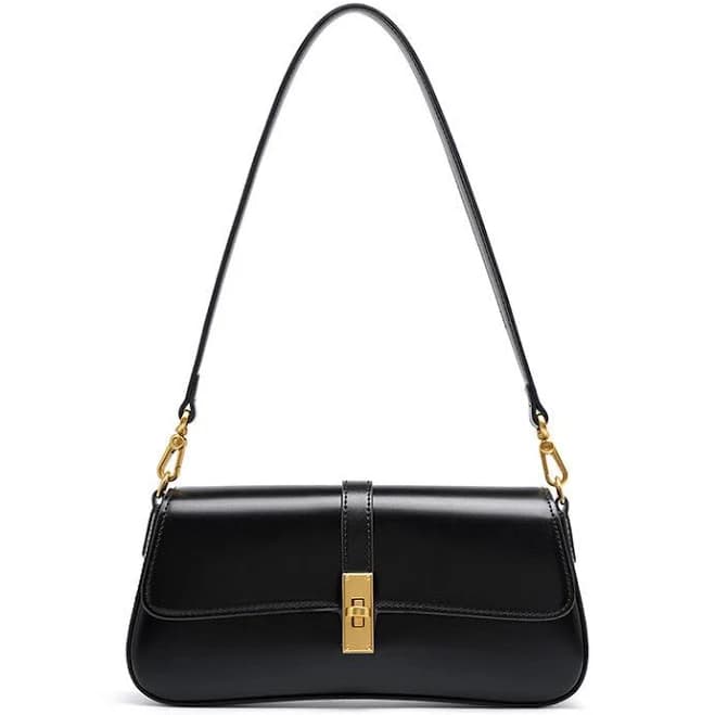 Vintage Genuine Leather Crossbody Bag