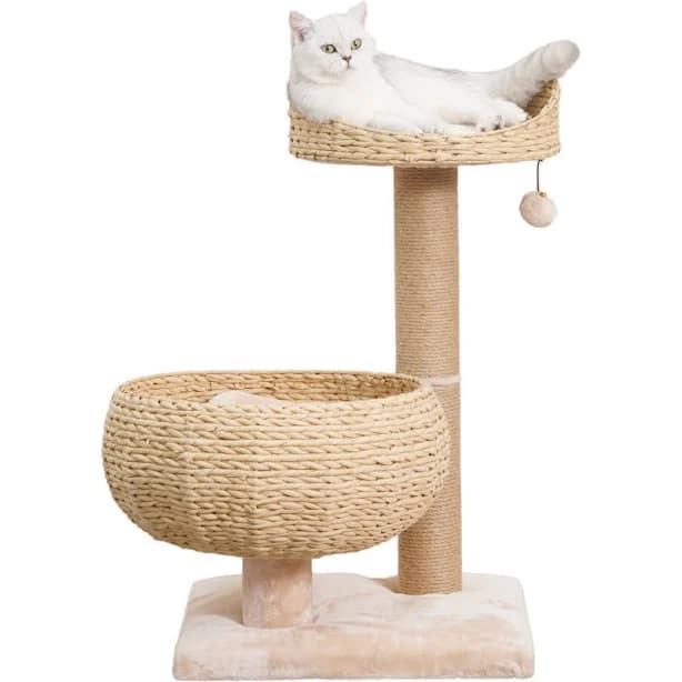 PetPals Cozy V2 Handwoven Cat Tree