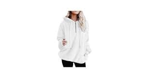 Womens Fuzzy Hoodie Sweatshirts Thick Shaggy Fuzzy Zip Up Warm Winter Thicked Oversized Fluffy Coat Winter Jackets with at Amazon Women's Coats Shop