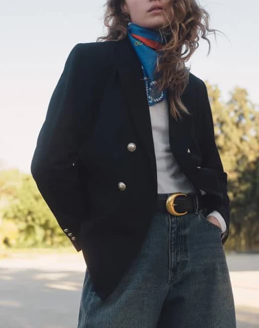 H&M Ladies Double-Breasted Blazer