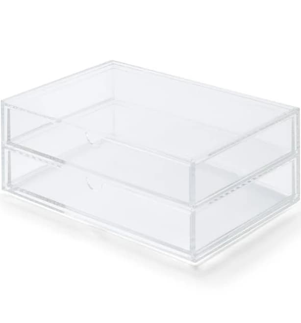 Muji USA Large Case 2 Drawers Desk Organization