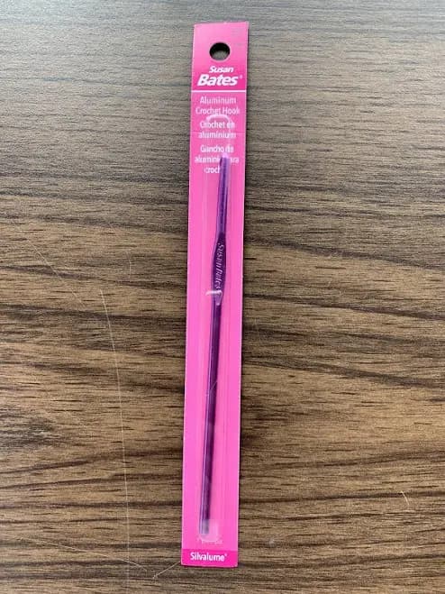 Susan Bates Crochet Hook Size U.S. G-6 ~ 4.0 mm Silvalume Crochet Supply dcoyshouseofyarn
