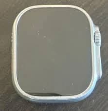 Apple Watch Ultra Titanium Case with Black Ocean Band (GPS + Cellular)
