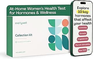At-Home Women's Health Collection Kit, Measures 11 Biomarkers for Hormonal Wellness, including Cortisol, Progesterone & TSH - CLIA-Certified Lab Results Within Days - for Women Ages 18 Plus