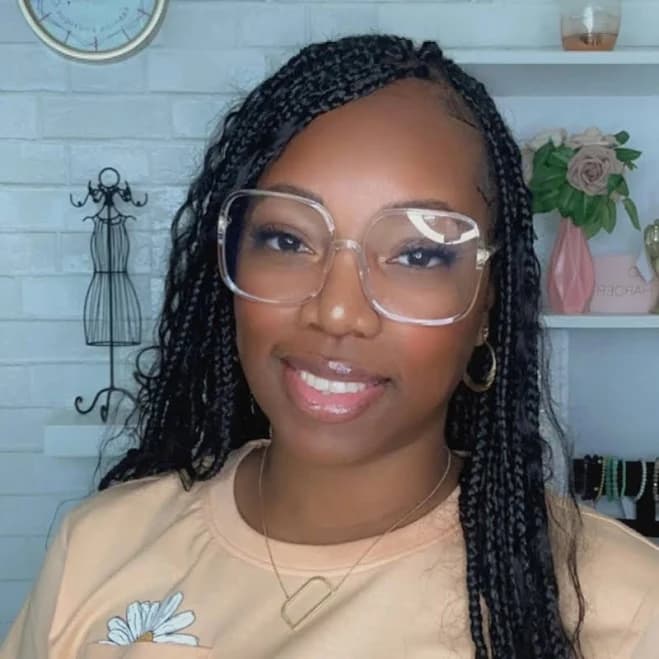 Oversized Clear Frame Glasses