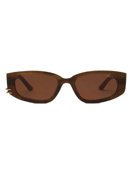 dezi Cuffed 53mm Square Sunglasses