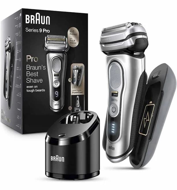 Braun Electric Razor for Men Waterproof Foil Shaver Series 9 Pro 9477cc