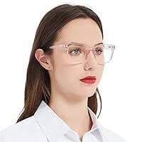Amazon.com: MARE AZZURO Computer Reading Glasses Women Blue Blocking Screen Light Readers 0 1.0 1.25 1.5 1.75 2.0 2.25 2.5 2.75 3.0 3.5 4.0 5.0 6.0 (Black, 00) : Health & Household