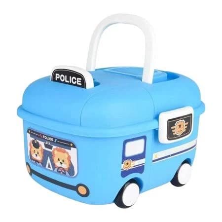 Giaone Sturdy Plastic Kids Organizers Bin with Handle