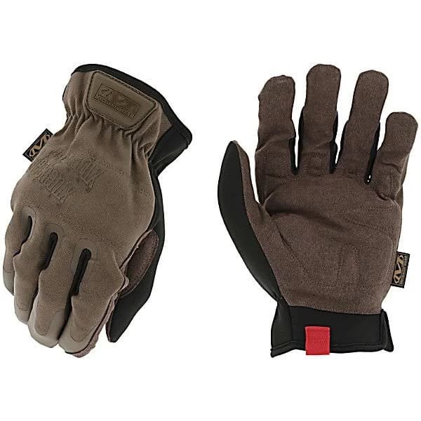 Mechanix Wear Men's Utility Brown & Black Canvas Work Gloves