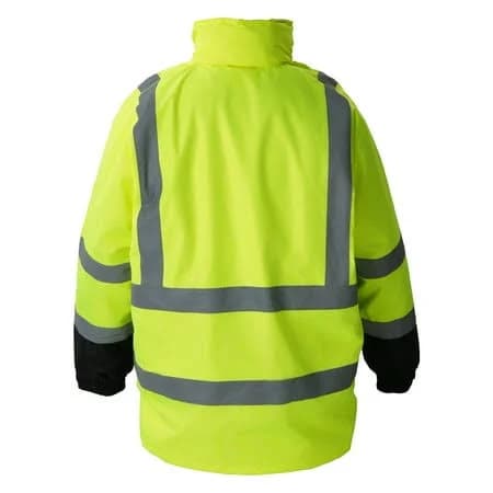 High Visibility Reflective Safety Jacket with Pockets