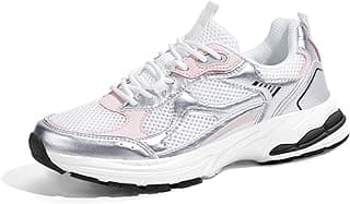Women's Platform Chunky Fashion Sneakers Mesh Casual Running Tennis Workout Sport Work Trendy Athletic Walking Shoes