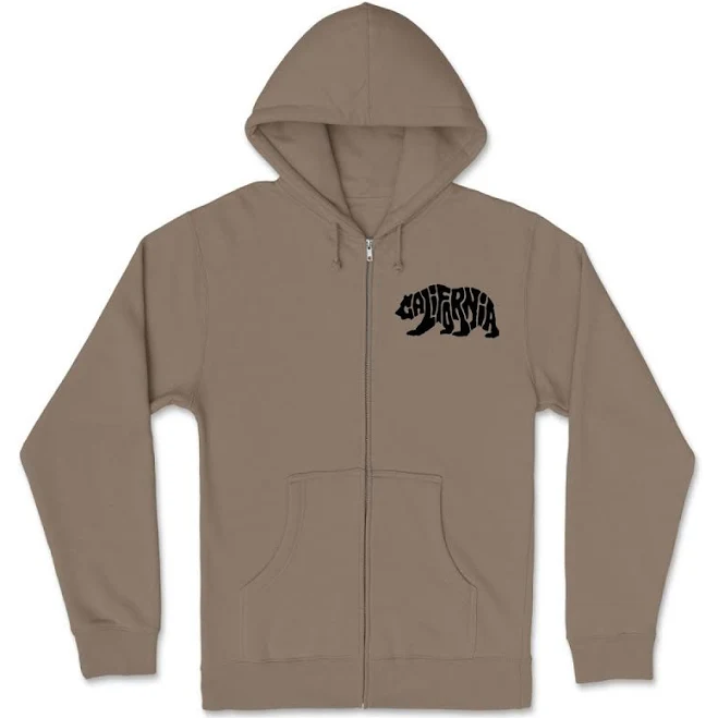 Artistshot California Republic Bear Zipper Hoodie