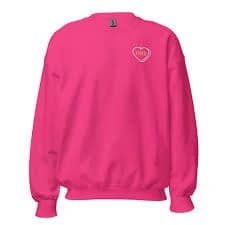 Candy Heart Tired Sweatshirt