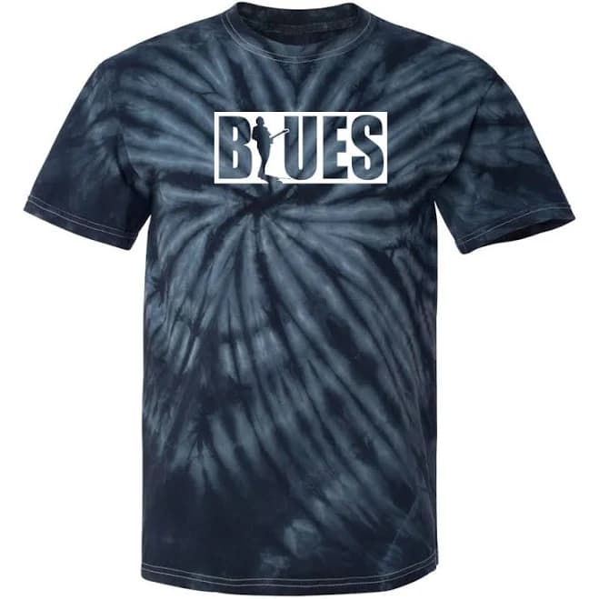 Tie Dye Blues Block T-Shirt