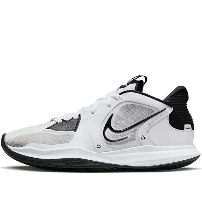 Nike Kyrie Low 5 Tb White Black Basketball Sneakers Do9617-100 Mens