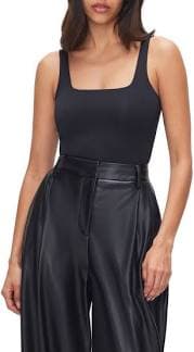 Good American Women's Sculpting Modern Tank Bodysuit