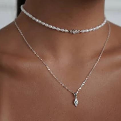 Dainty Silver Necklace